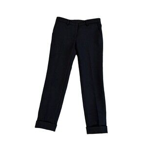DKNY Dress Pants Womens 30" Black Pockets Work Career Business Academia Minimal